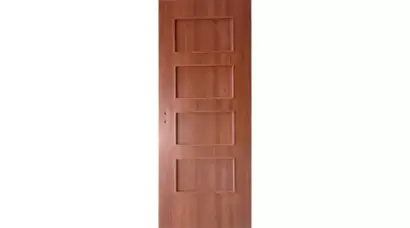 Dekorfóliás ajtó modern belső térhez.
