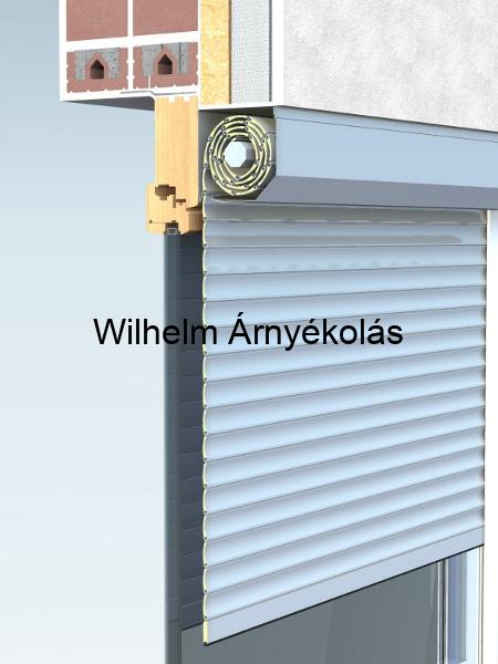 Alumínium biztonsági hőszigetelt redőny megerősített lamellákkal és kiváló hőszigeteléssel.