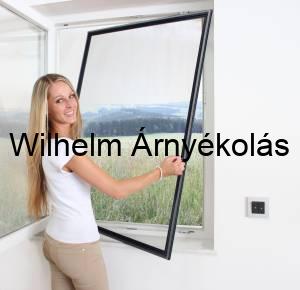 Fix keretes szúnyogháló a Wilhelm Árnyékolásnál, kiváló minőség és hosszú élettartam.